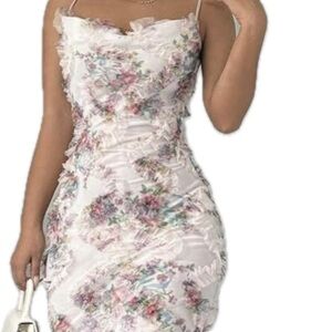 SHEIN Multicolor Floral Maxi Skirt